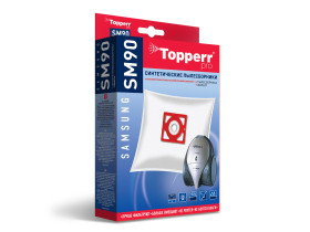SM 90 Topperr Пылесборник синтетический для пылесоса Samsung (Тип VP-95), 4 шт.в ед.(R) 1407